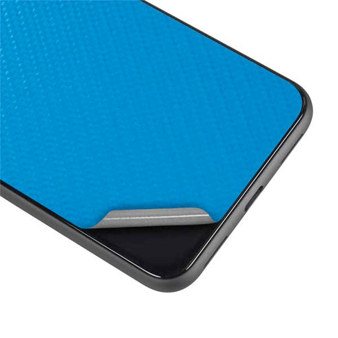 Blue Carbon Fiber Specialty Material Google Pixel 4 XL Skin